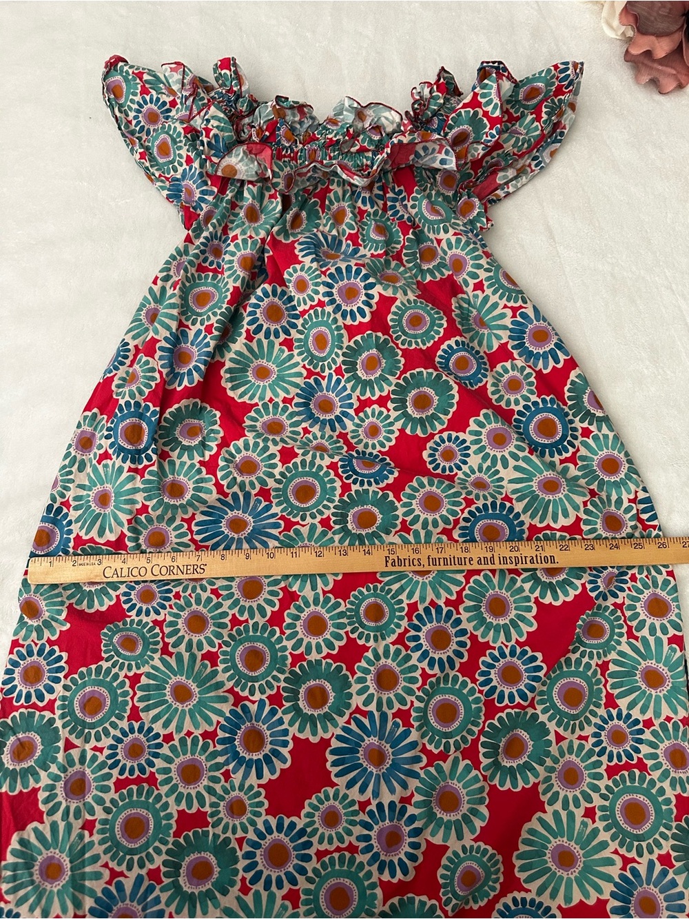 La DoubleJ Breakfast Crazy Daisy Maxi Dress Size medium - Picture 10 of 15